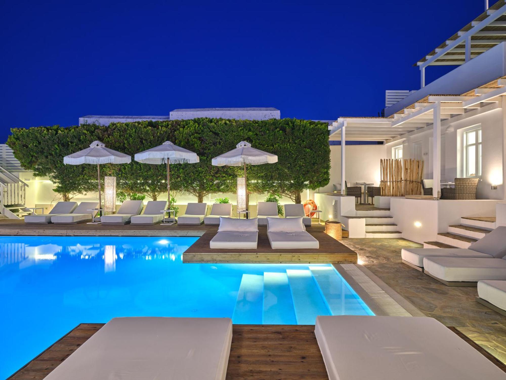 Stelia Mare Boutique Hotel เนาซา ภายนอก รูปภาพ