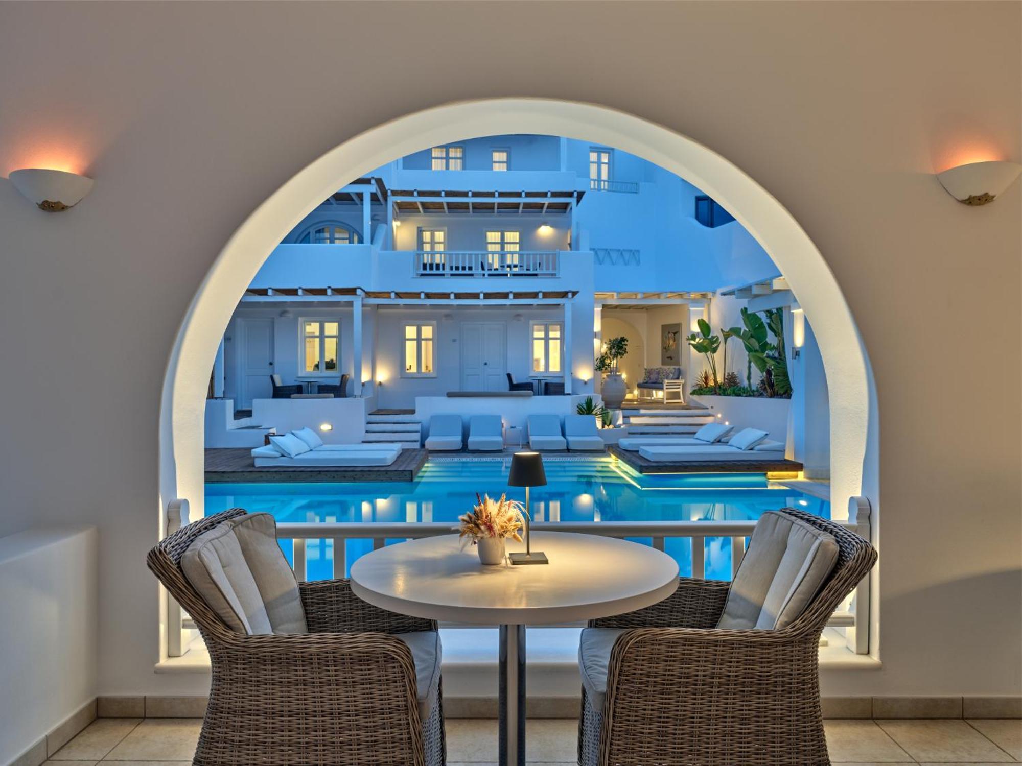 Stelia Mare Boutique Hotel เนาซา ภายนอก รูปภาพ