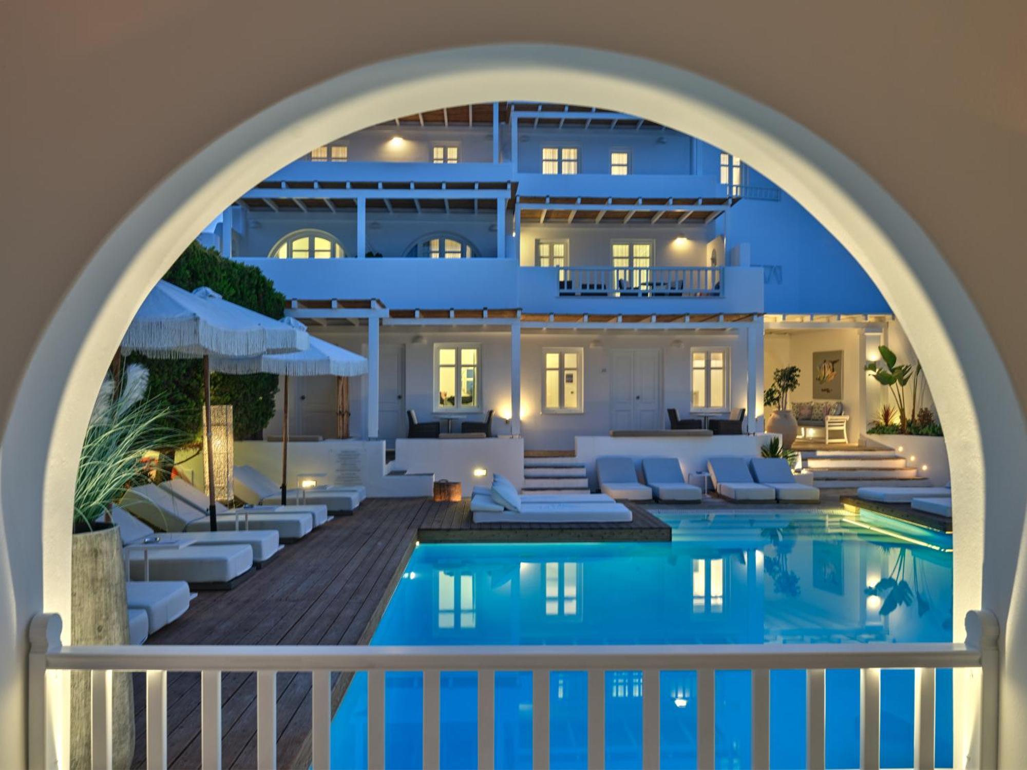 Stelia Mare Boutique Hotel เนาซา ภายนอก รูปภาพ