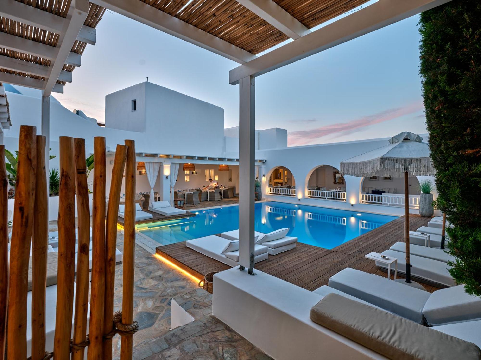 Stelia Mare Boutique Hotel เนาซา ภายนอก รูปภาพ