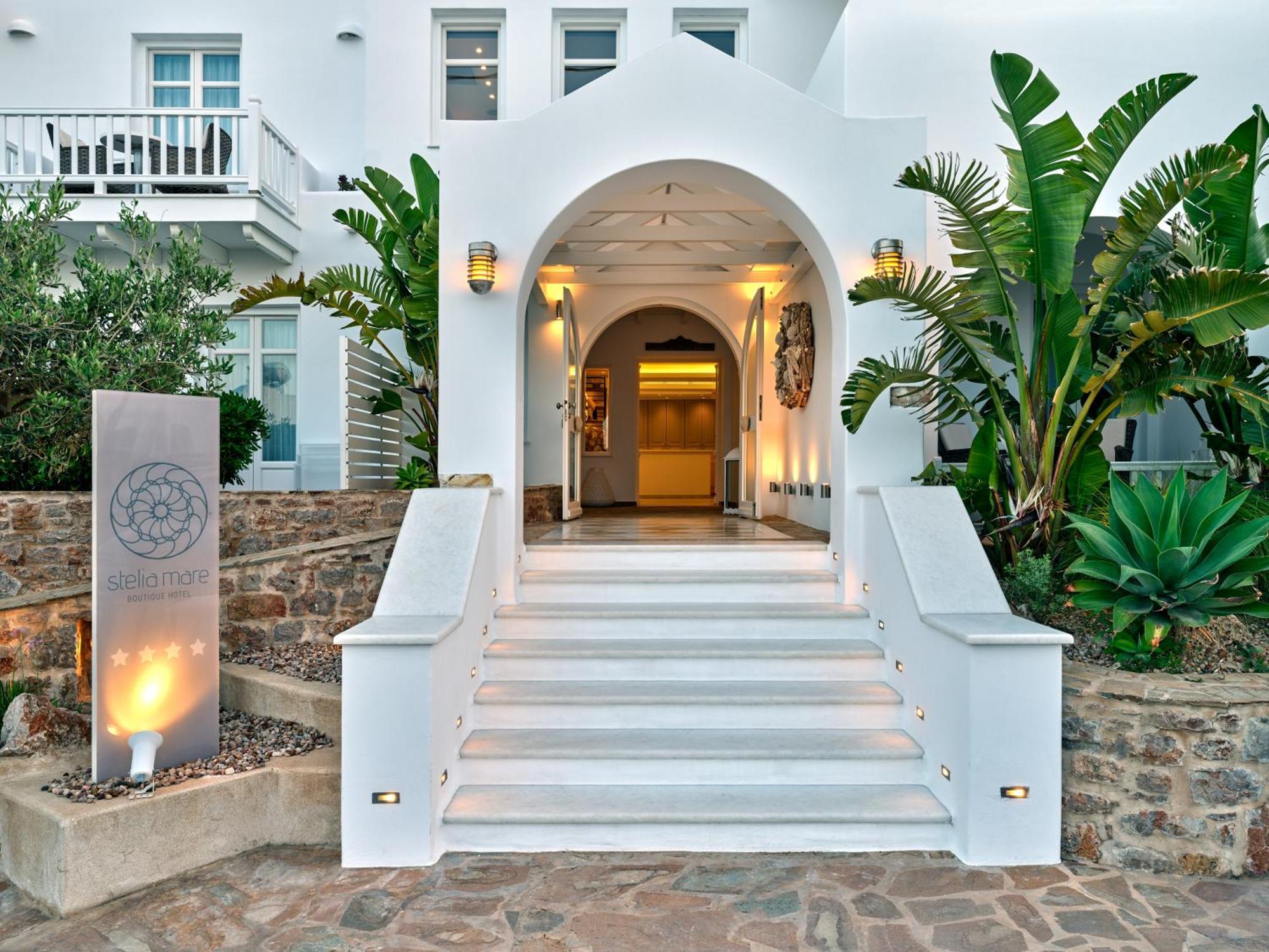 Stelia Mare Boutique Hotel เนาซา ภายนอก รูปภาพ